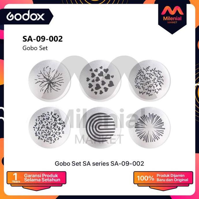 Godox SA-09 002 Gobo Set for Focusing LED Light