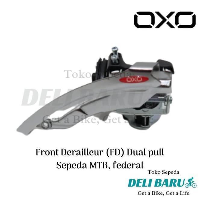 OXO FD Front Derailleur dualpull 48T sepeda federal MTB