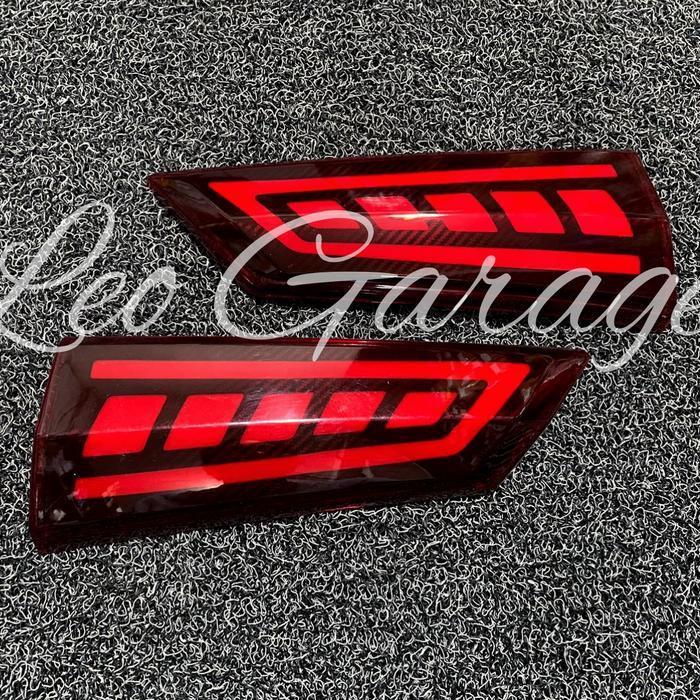 Calya Sigra Lampu Led Bumper Bemper Belakang Reflektor Mata Kucing Run Original Dan Terpercaya