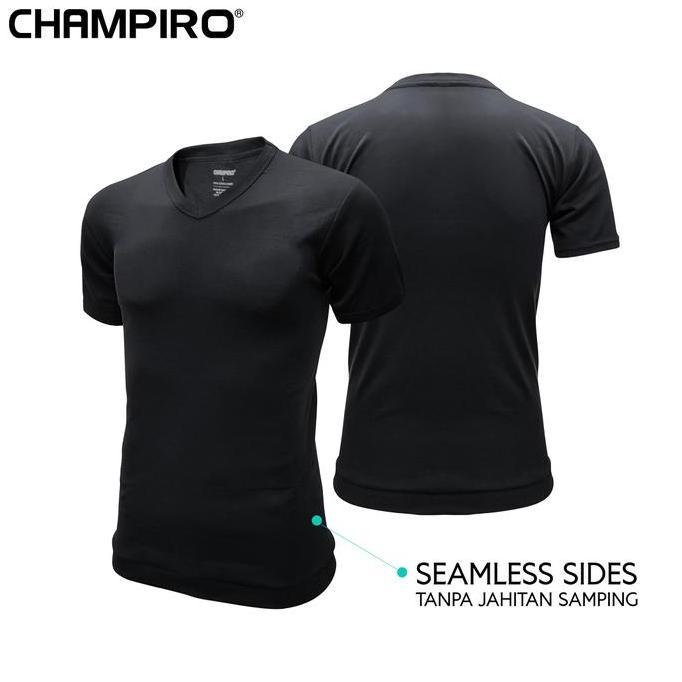Boys- Champiro Man T-Shirt V-Neck C3112C Multicolour