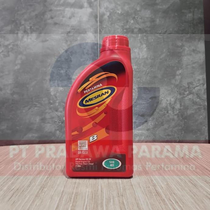 Pertamina Mesran B40 1 Liter - Oli Mobil Diesel