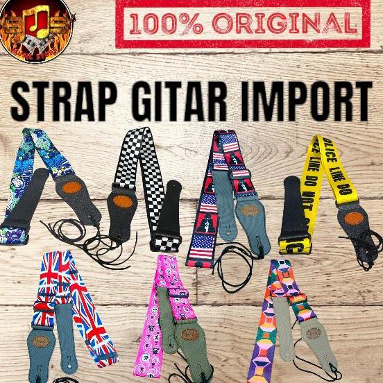 Strap Gitar Strap Police Strap Slash Strap Catur