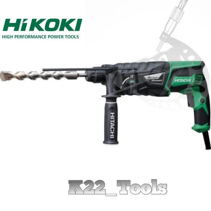 VIRALL MESIN BOR BETON HITACHI DH 26 PB / HIKOKI DH 26 PB ROTARY HAMMER DRILL ''