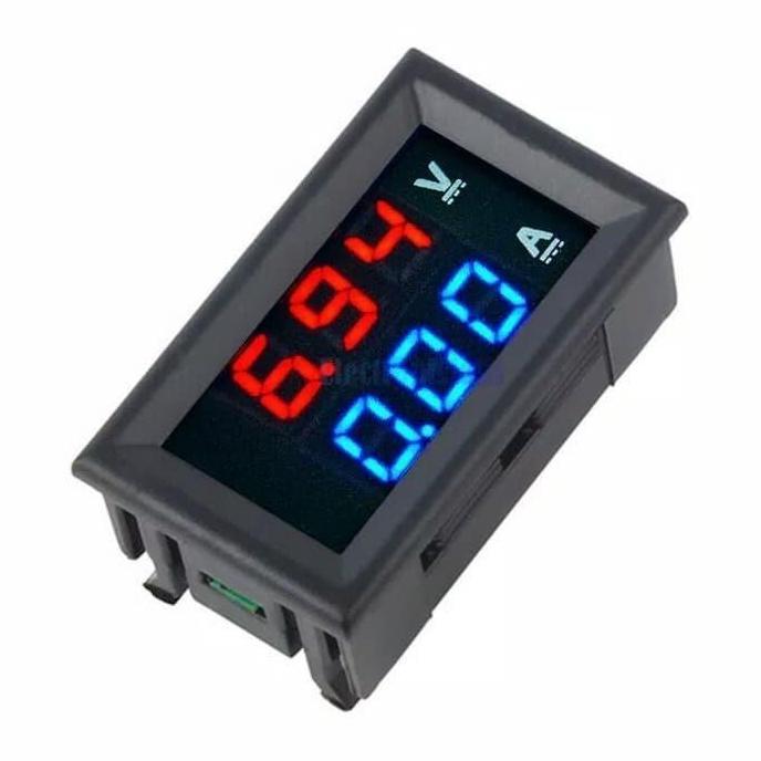 DIGITAL VOLT METER AMPERE METER DC 100V 10A