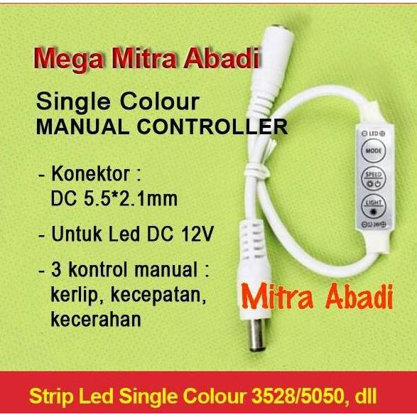 Driver Single Colour Manual Jack Dc Controller