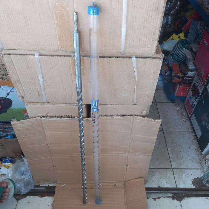 PROMO Mata Bor Beton Tembok 1 Meter / Mata bor Sds Plus beton Panjang 1000mm