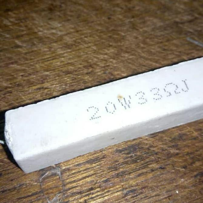 RESISTOR 20W 20 WATT 33 OHM SEMEN MD27
