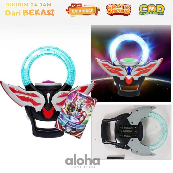 ALHM - Cincin Ultraman Orb Mainan Anak Senjata Ultraman Orb Ring