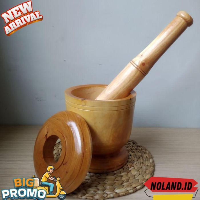 Lumpang Kayu + Tutup, Lumpang Kayu + Penumbuk Kayu 6/11