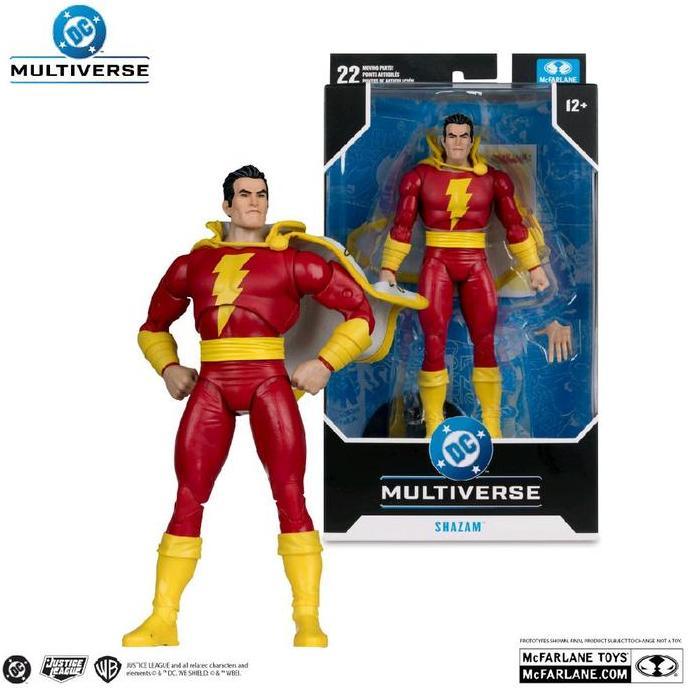MCFARLANE TOYS SHAZAM POWER OF SHAZAM DC MULTIVERSE ACTION FIGURE