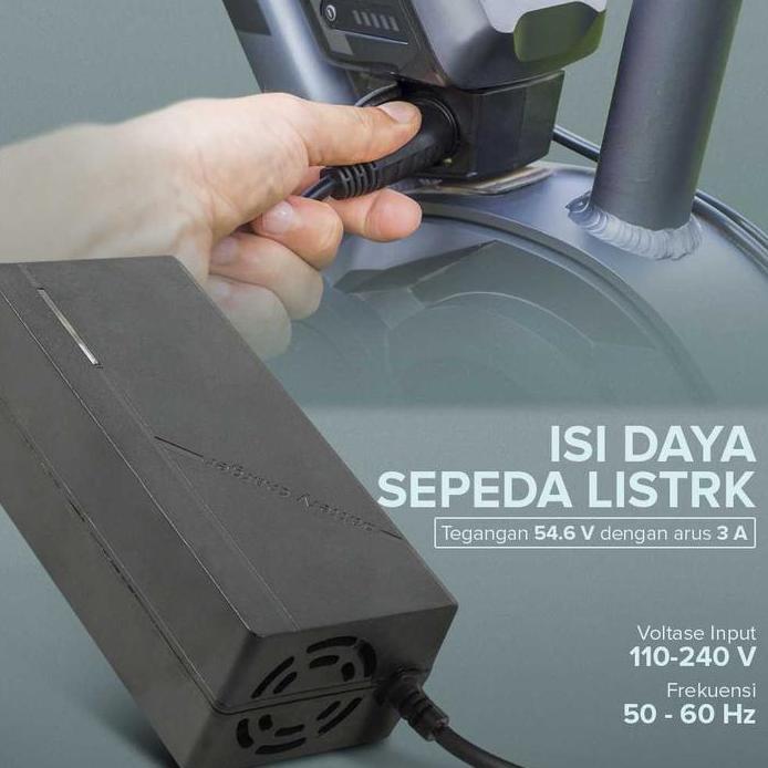 charger sepeda listrik  DC 54.6V 3A