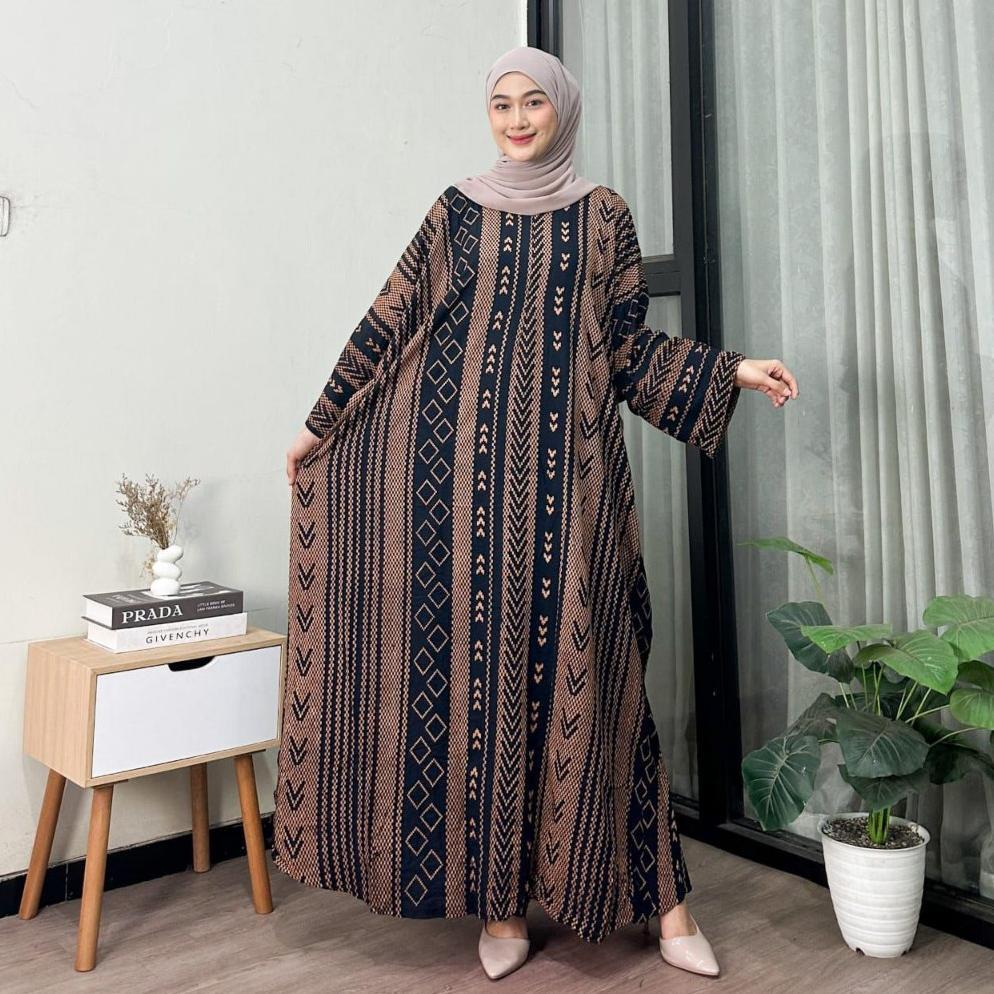 Terbaru Gamis Kaftan Motif Namira Motif Kain Rayon Daster Kaftan Busui Adem Motif Songket