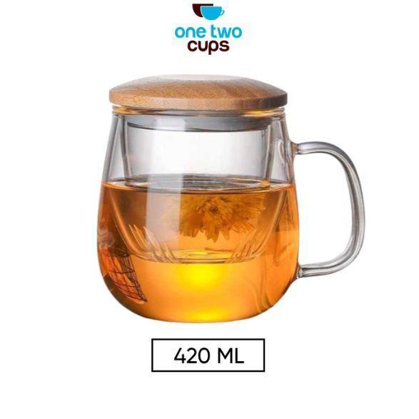 Glass Tea Cup With Infuser 420Ml