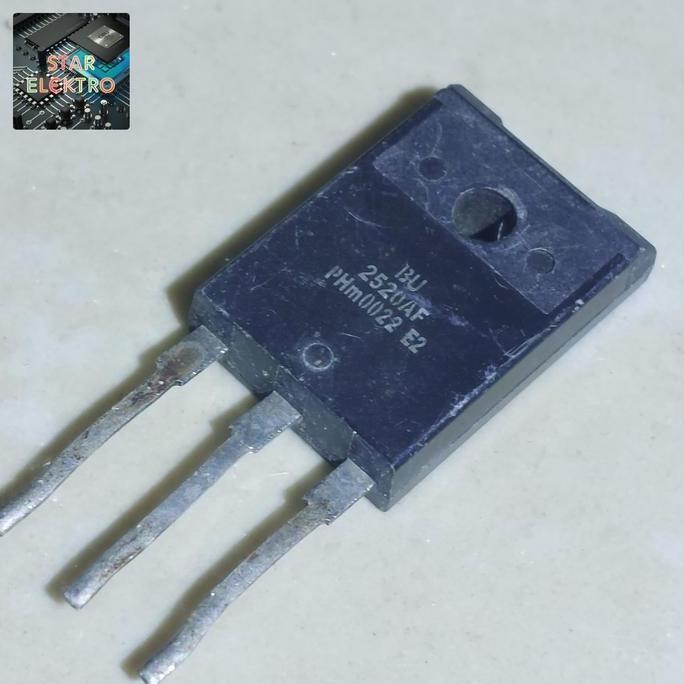 BU 2520AF TO-3PF BU2520AF BU2520 2520 AF DIFFUSED NPN TRANSISTOR 10A 1500V TR NXP PHILIPS SE27