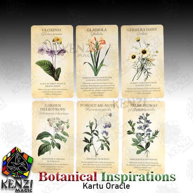 Kartu Oracle Botanical Inspirations Oracle Decks