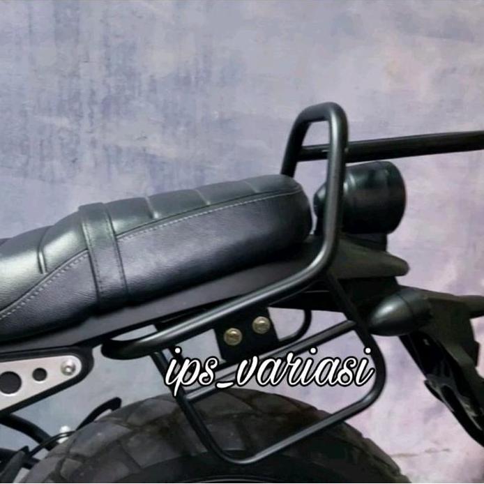 braket / breket belakang motor xsr. backrack xsr 155