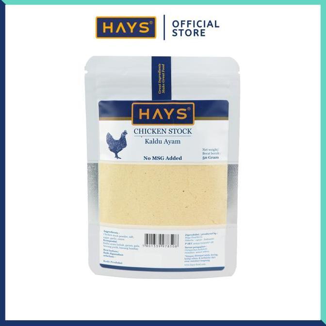 Kaldu Ayam Non MSG /Penyedap Rasa Non MSG /Kaldu MPASI - HAYS