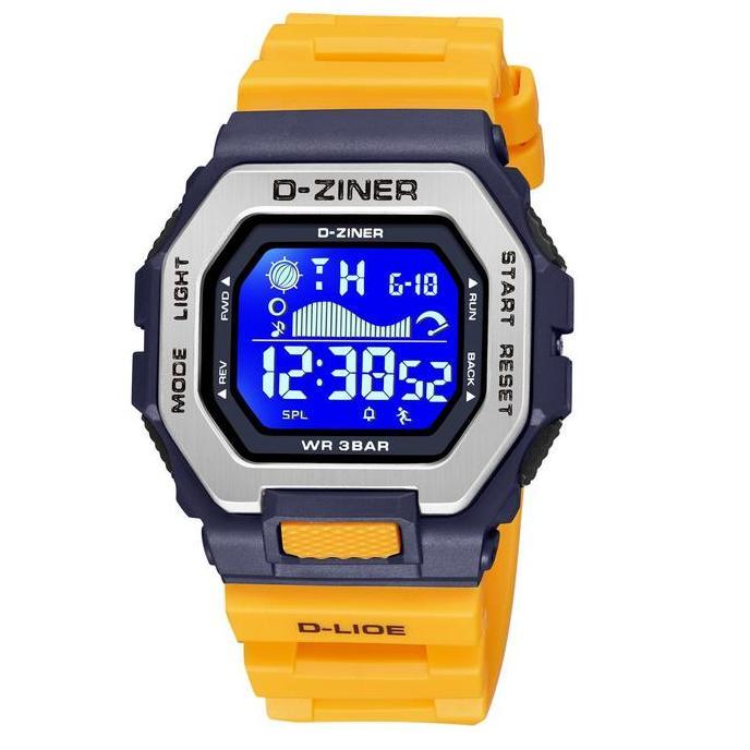 Orologio- Dziner Jam Tangan Pria 8318 Dital Ter Resistant 5 Atm Tches