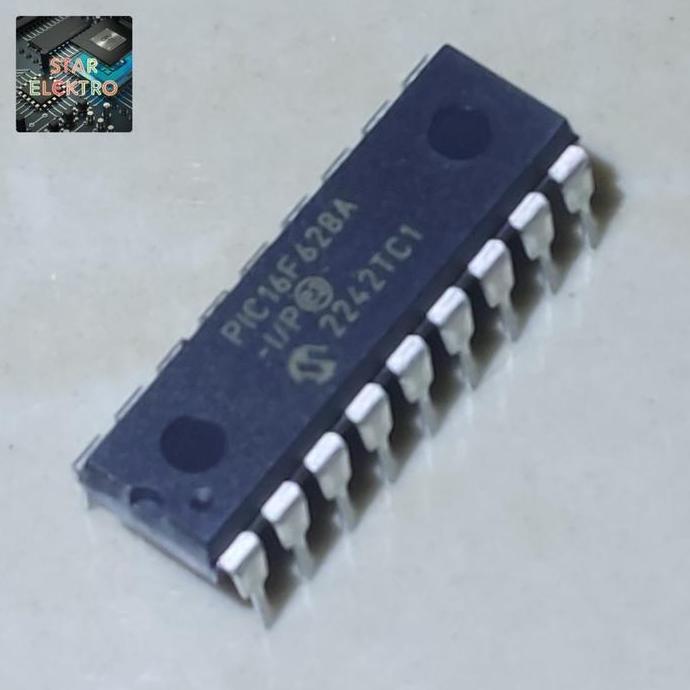 PIC16F628A-I/P DIP-18 PIC 16F628A 16F628 IC 20MHZ MICRO CONTROLLER CHIP 8-BIT FLASH CMOS PIC16F628 S
