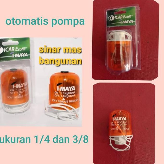 Otomatis Pompa Air Imaya,Otomatis Pompa Air Icar,Icar Ecofill 1/4 ,3/8 Terbaru 