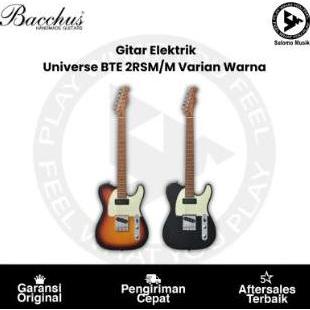 Gitar Elektrik Bacchus BTE2RSM / M Varian Warna Original