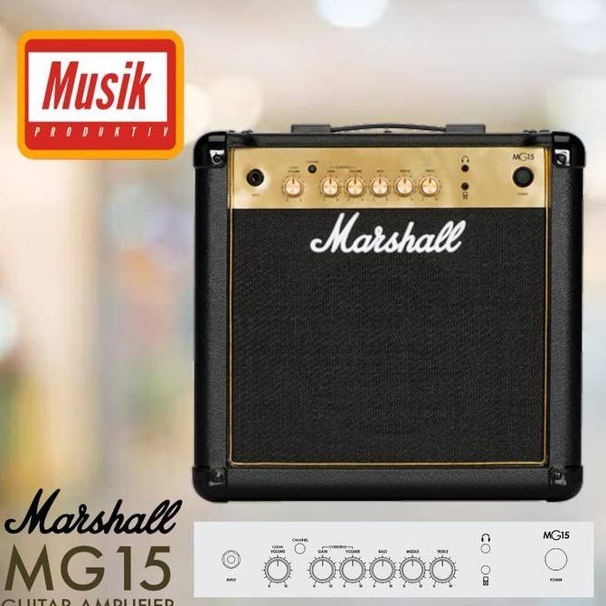 Ampli / Amplifier Marshall MG-15 / MG15 / MG 15 Gold