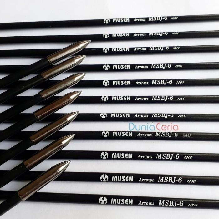 Anak Panah Arrow Musen Fiber Fiberglass 6Mm Spine 1200 Msbj-6