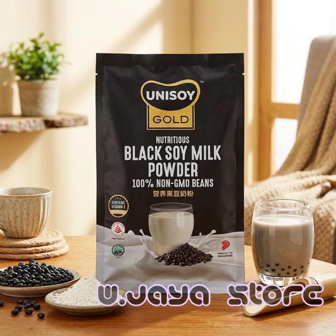 Leite - Unisoy Black Soy Milk Powder 256G