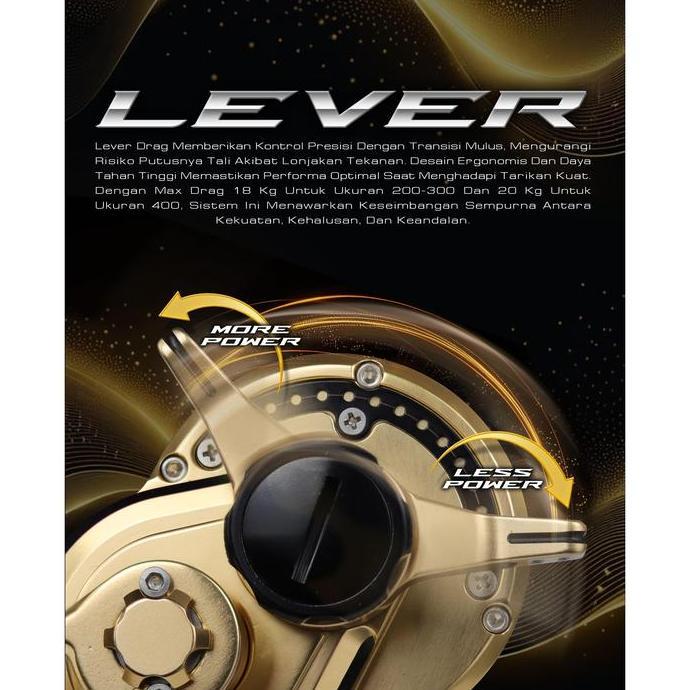 Daido - Reel Jigking Gold 200 300 400