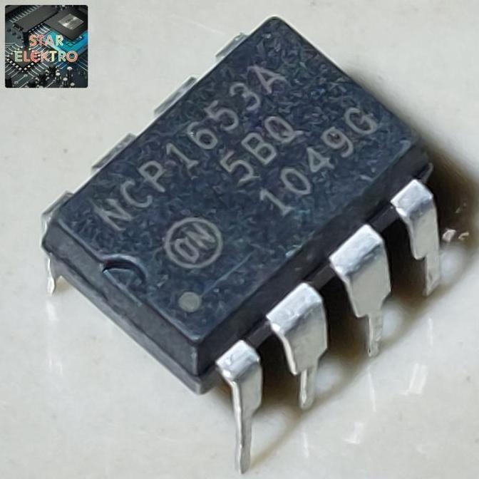 NCP1653A DIP-8 TANCAP NCP1653 NCP 1653A 1653 IC PFC CONTROLLER NCP1653APG KOMPONEN SE27