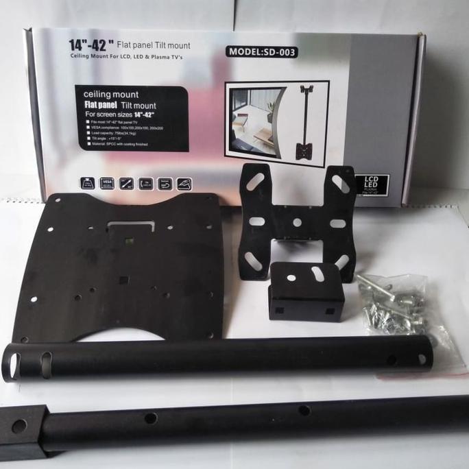 BRACKET TV CEILING / GANTUNG PLAFON (PANJANG TIANG 50CM) HANYA TIANG