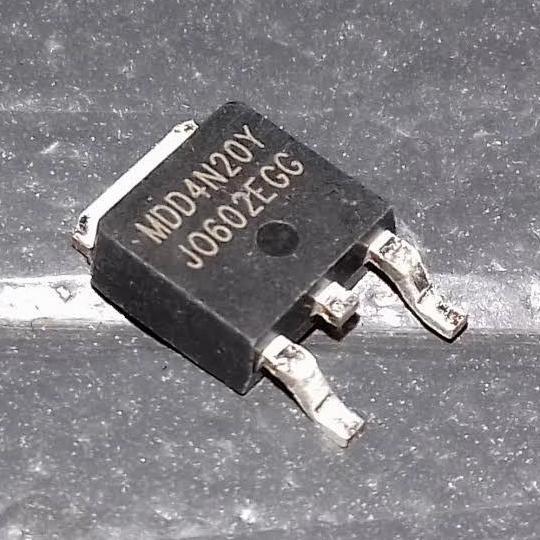 MDD4N20Y TO-252 SMD MDD 4N20Y 4N20 3A 200V N-CHANNEL MOSFET FET TR SE27
