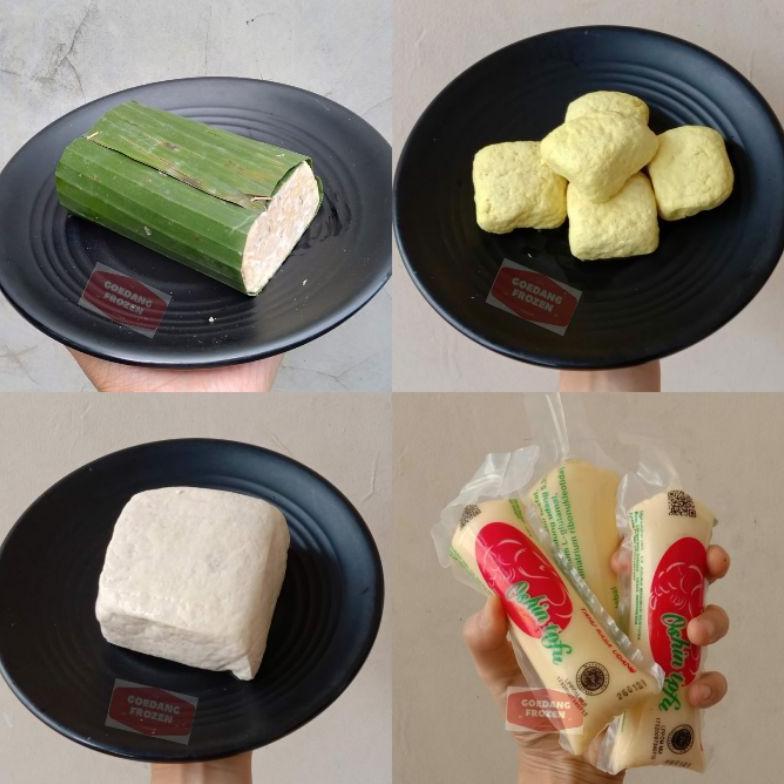 Tempe / Tahu Cina / Tahu Kuning / Tahu kulit / Tofu