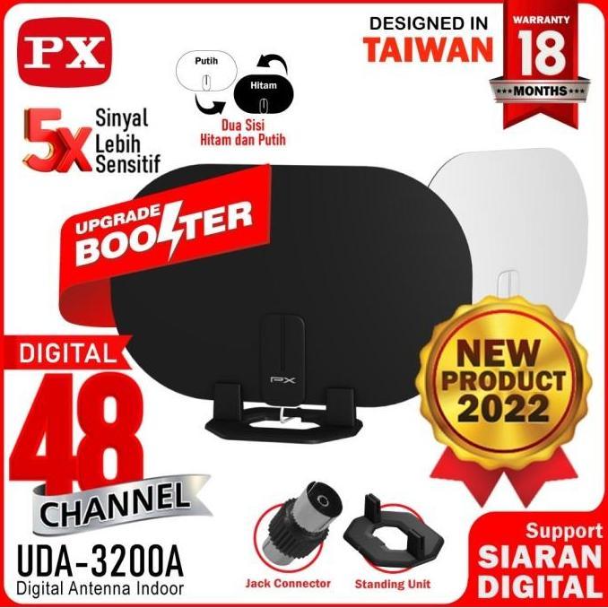 ANTENA TV DIGITAL ANALOG INDOOR [PX UDA-3200A]