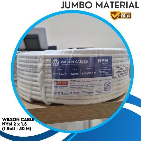 Kabel Wilson NYM 2x1.5 Kabel Wilson Ori Kabel NYM Premium Ori Kabel Listrik Wilson