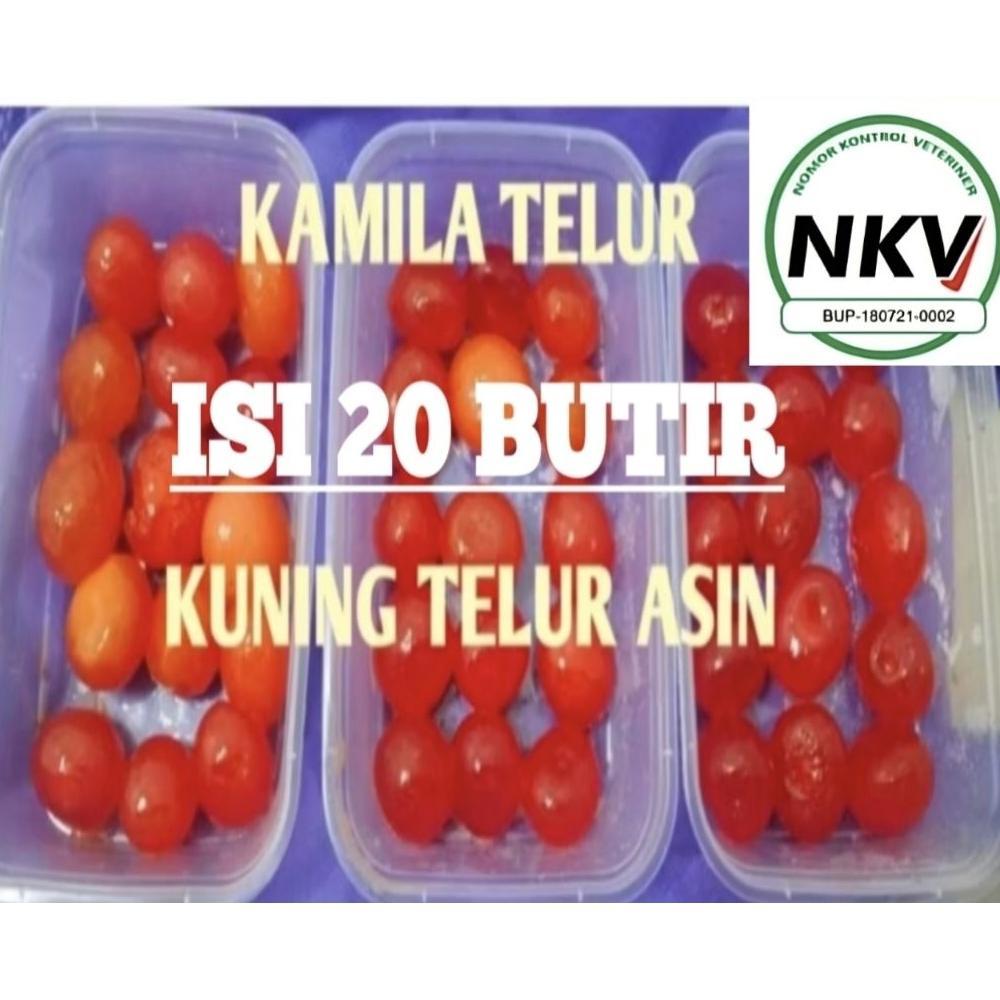 Kuning Telur Bebek Asin Frozen / Manik Telur Asin ( MENTAH )