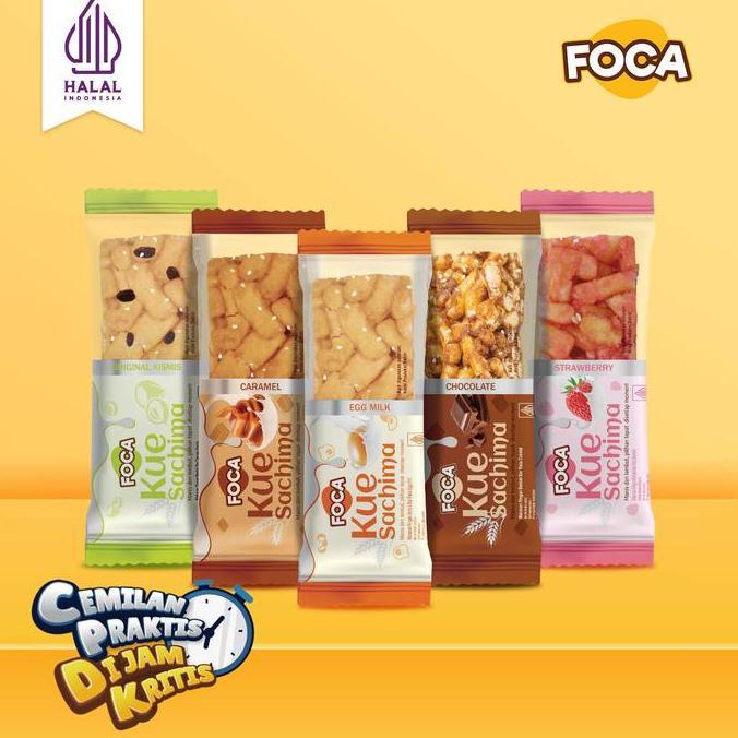 Foca Sachima Kue Manis Lembut - Snack Jajan Murah Snack Diet Lembut Manis & Nagih