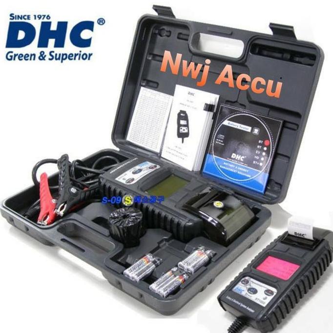 BEBAS ONGKIR - AKI TESTER DHC BT 1000 ANALYSER AKI DIGITAL PRINTER