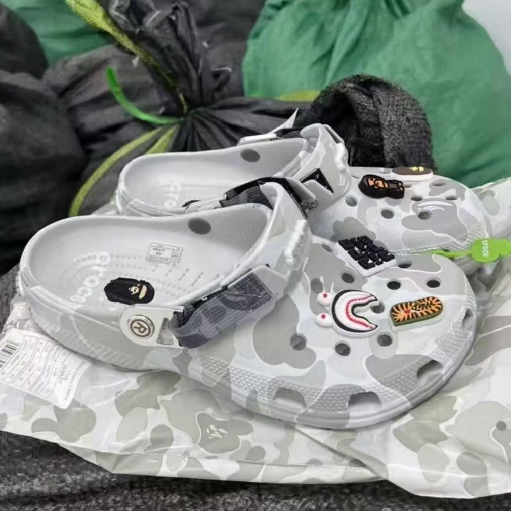 hot deals crocs x bape/sandal crocs x bape/sandal pria/crocs pria (crocs classic x bape)