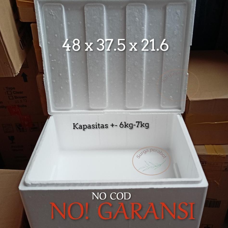 Sterofoam Box 6Kg Kotak Styrofoam Kapasitas 6-7Kg Sterofom Bandung Boks Sayuran Dan Buah Buahan
