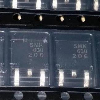 SMK630 TO-252 SMD SMK630D SMK 630 TRANSISTOR FET MOSFET LCD TV PLASMA AUK KODENSHI 630D 200V 9A KOMP