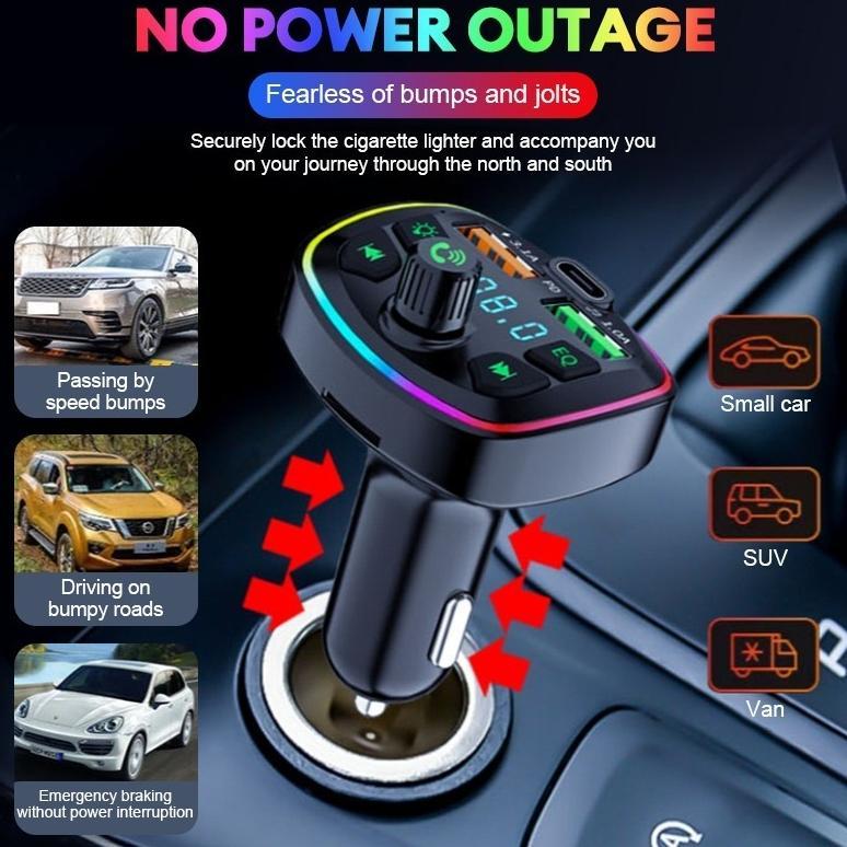 BESTPROMO 120W 3.1A CAR CHARGER MOBIL FAST CHARGING MULTIFUNGSI 2 PORT FAST CHARGING USB + 1*TYPE-C 