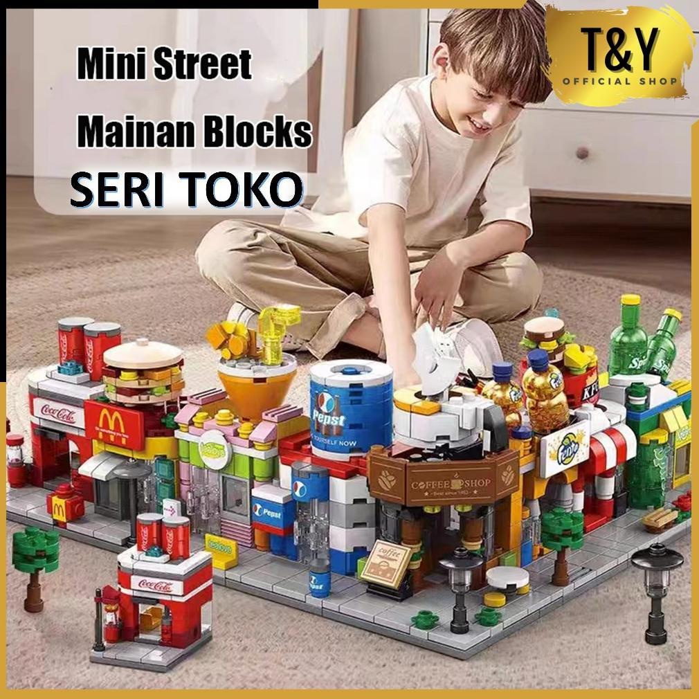 Best Deals T&Y Mainan Blok Seri Franchise Model Mainan Edukasi Mainan Bricks Anak Nano Block Kartun 