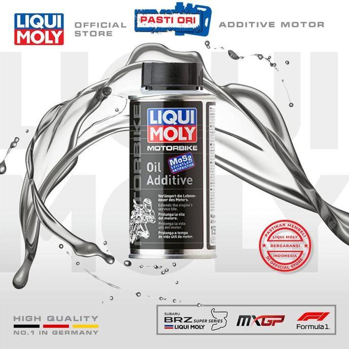 Liqui Moly Motorbike Oil Additive 120 ML - Additive Oli 1580
