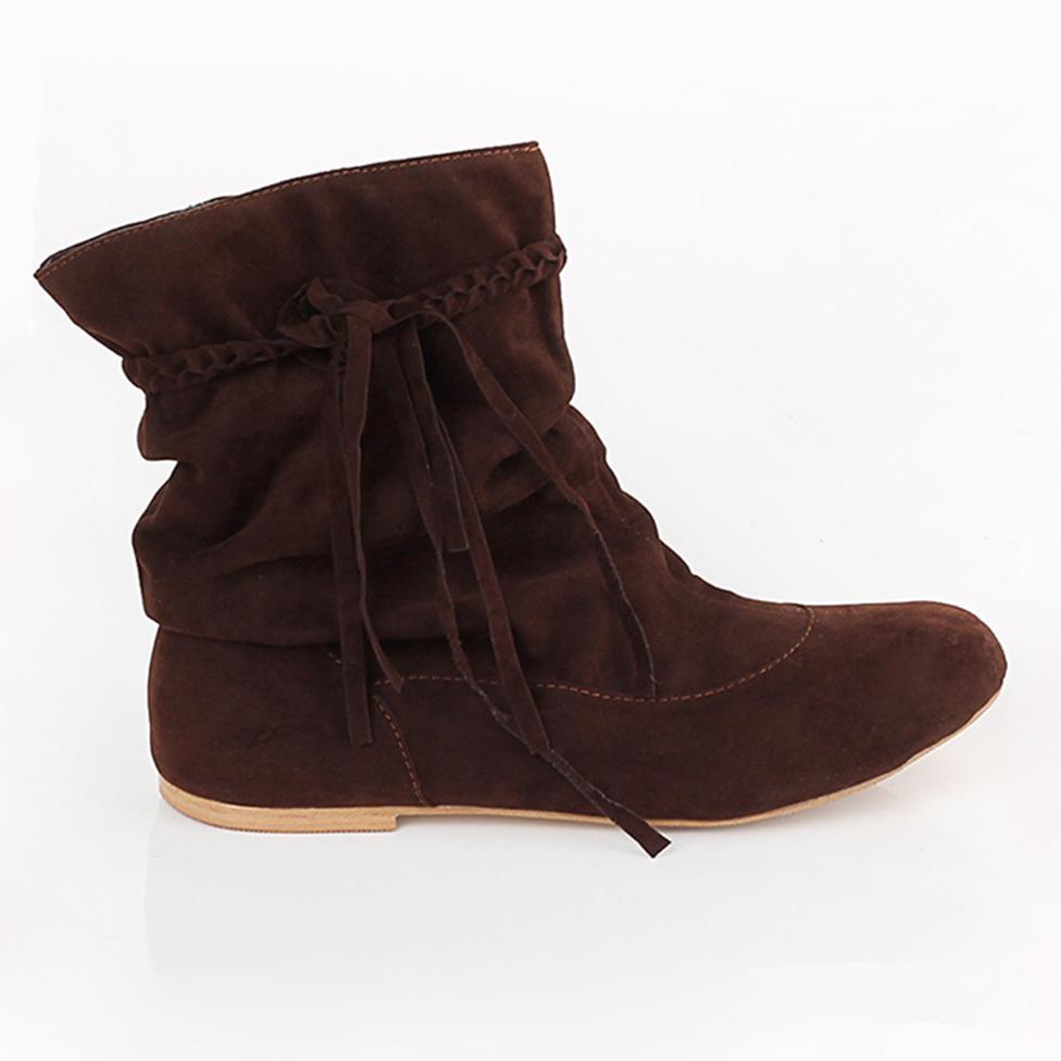 New Sepatu Boots Wanita, Boots Flat Cewek, Sepatu Boots Perempuan, Boot Cewek Modis