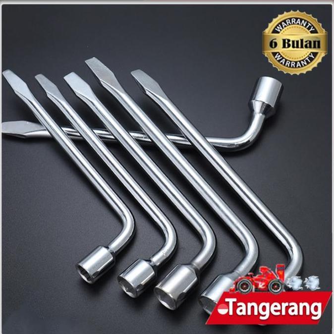 DITSY 21mm Kunci Sok Roda Mobil / Kunci L Roda Tarik / Car Tire Wrench