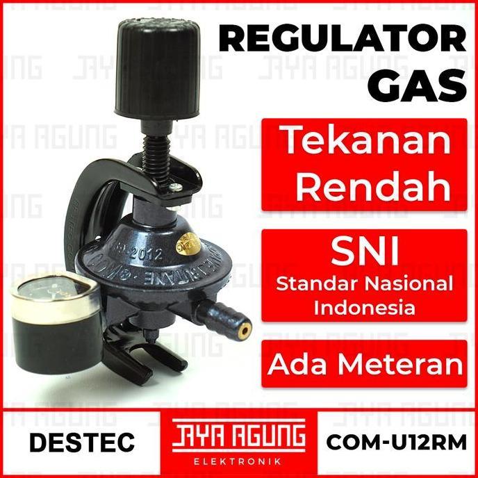 Termurah Regulator Gas Destec Com 201-M / Com 201 M / Regulator Kompor Gas