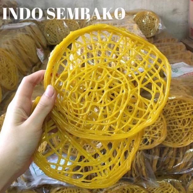 Pst - Kerupuk Mie Besar Kuning / Kerupuk Asinan 5Kg