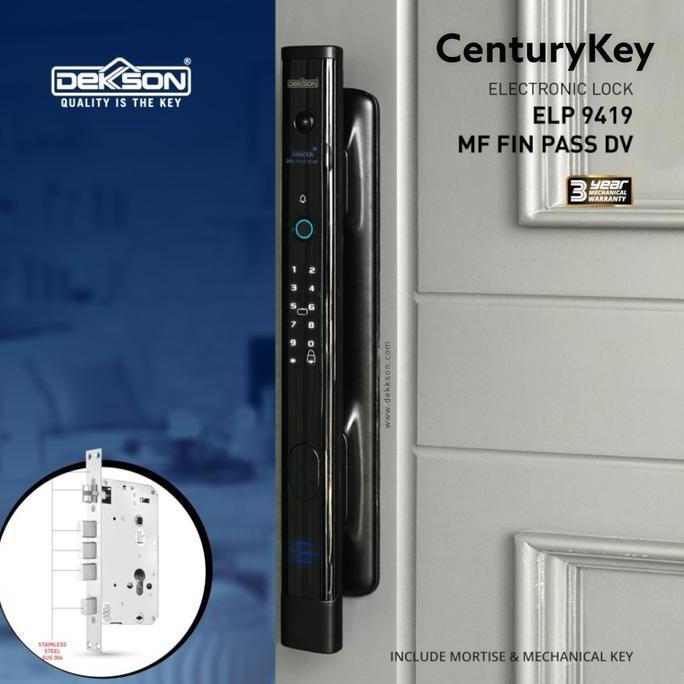 VIRALL ELECTRONIC LOCK DEKKSON ELP 9419 MF FIN PASS DV //