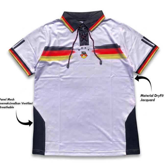 PRELIYE Jersey Fanstasy Casual Vintage Retro Jerman Germany material Jacquard 160 gsm